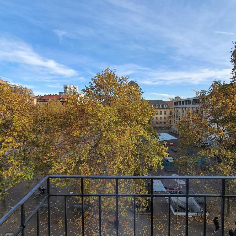 Sonniges Zimmer Mit Balkon Im Herzen Mannheims Eksteriør bilde