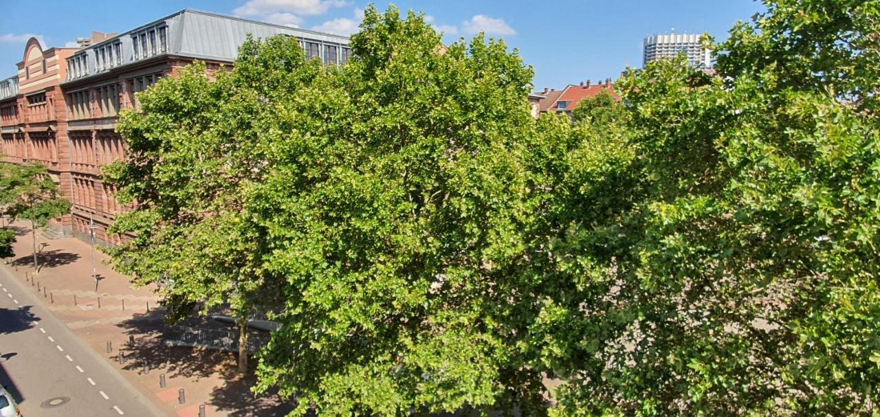 Sonniges Zimmer Mit Balkon Im Herzen Mannheims Eksteriør bilde